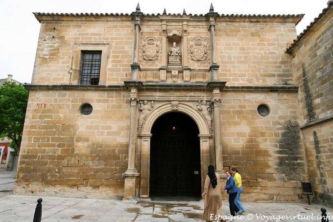 Úbeda, church pediment San Pedro - Spain