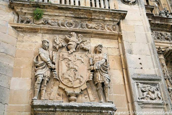 Úbeda left of the main door, Sacra Capilla - Spain