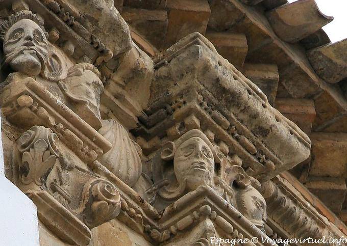 Úbeda, close-up on a column top - Spain