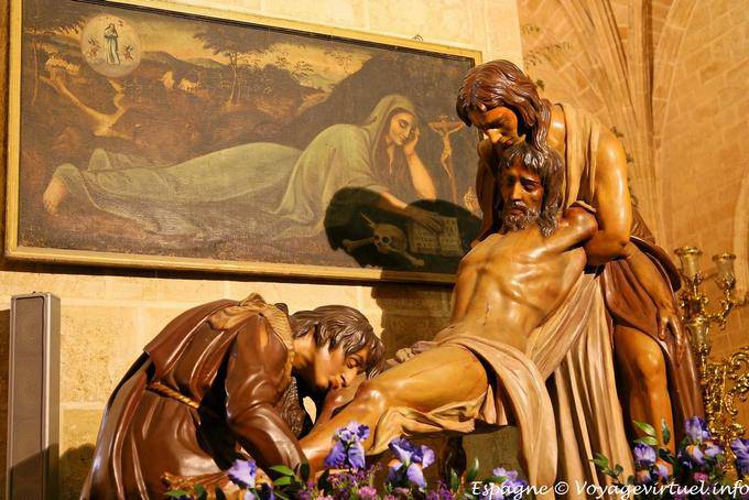 Úbeda, Iglesia de San Pablo, raising of Christ - Spain