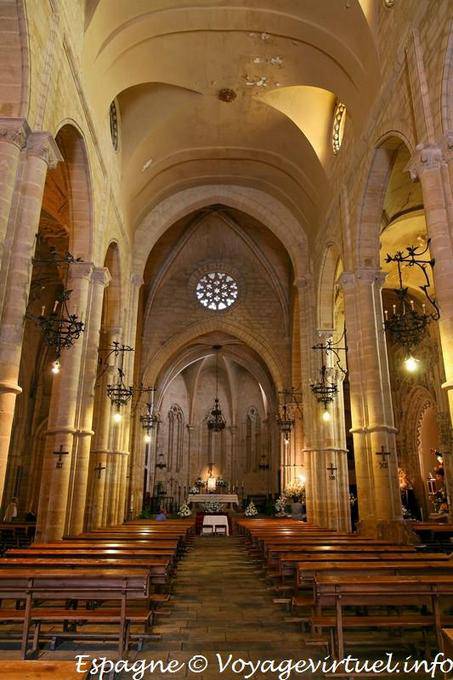 Úbeda, the nave of the church of San Pablo - Spain