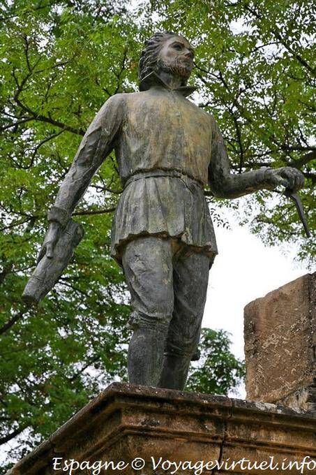Úbeda, statue of Andrés del Vandelvira - Spain