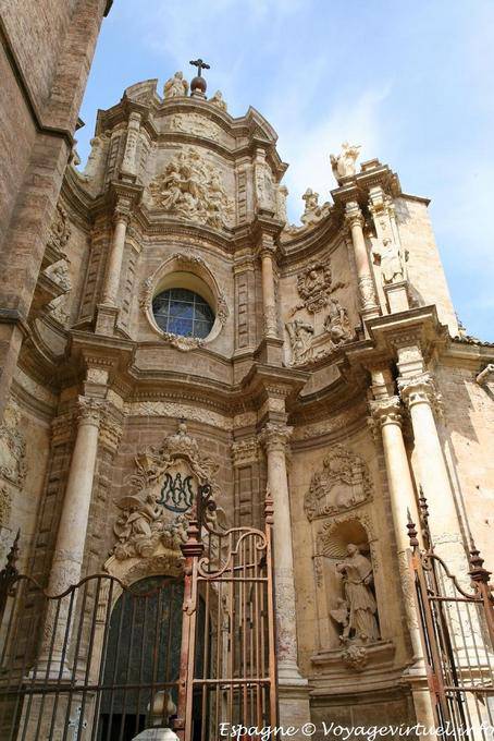 Valencia Cathedral Sainte-Marie, Puerta de Los Hierros - Spain