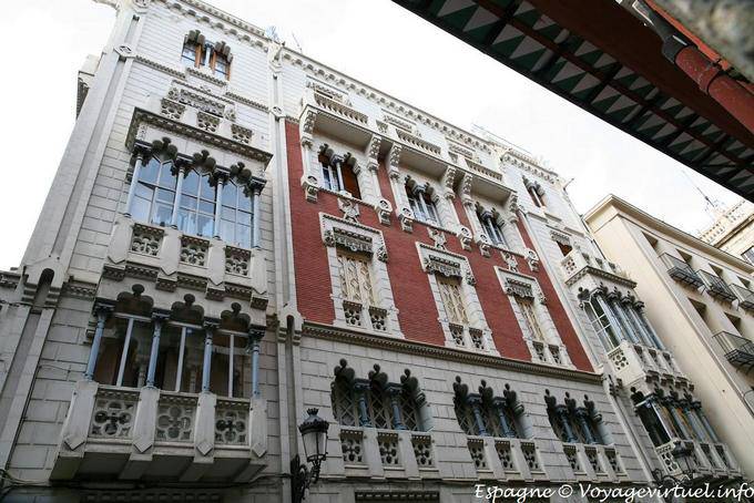 Valencia Palace around Calle Seranos - Spain
