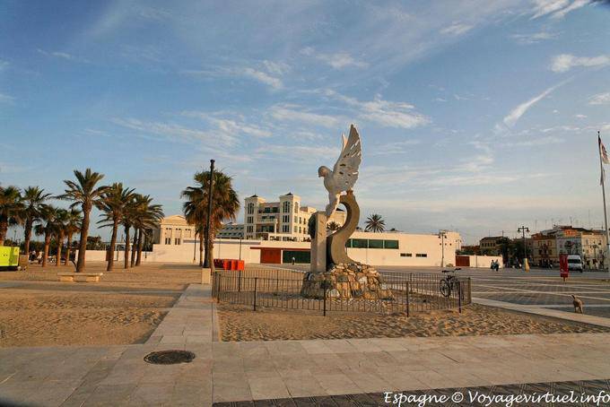 Valencia, behind the beach - Spain