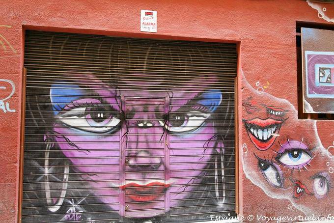 Valencia, near the Calle Roteros - Spain
