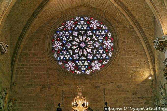 Valencia, cathedral rosette - Spain