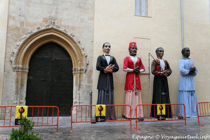 Preparation of corpus christi, Xativa - Spain