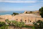 Outbuildings, Monte Benacantil, Castillo Santa Barbara, Alicante, Spain.