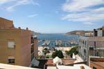View of the harbor and the bay of Cartagena, Spain.