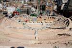 Restoration of the Roman Theatre in Cartagena, Spain.