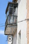 Chinchon, iron Balcony, Spain.