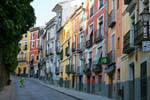Cuenca, colorful streets, Spain.
