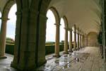 Escorial, arcades del Palacio, Spain.