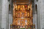 Escorial, the altar of the Basilica prohibited fuzzy picture, Spain.