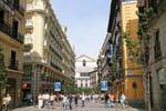 Corner of Calle Hileras Calle Arenal, Madrid, Spain.