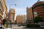 Madrid, Plaza del Callao, Spain.