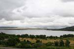Manzanares el Real, view of the lake, Spain.