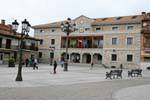 Manzanares el Real, Town Hall Square, Spain.