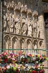 Toledo Cathedral, close-up entry, Spain.