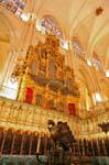Toledo Cathedral, the Great Organs, Spain.