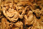 Toledo Cathedral, marble ornamentation, Spain.