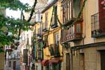 Toledo, color street, Spain.