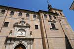 Toledo convent facade, Spain.