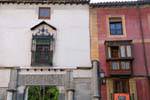 Toledo, contrasting facades, Spain.