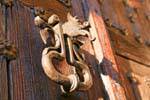 Toledo, door latch, Spain.