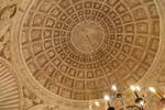 Interior decoration of the dome, Monasterio San Juan de los Reyes, Toledo, Spain.