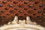 Ceiling cloister alto, Monasterio San Juan de los Reyes, Toledo, Spain.