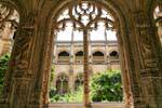 Toledo Monasterio San Juan de Los Reyes, architectural lace, Spain.