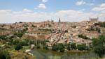Toledo, View from Ermita Virgen del Valle, Spain.
