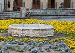 Place thoughts in front of the Ayuntamiento de Toledo, Spain.