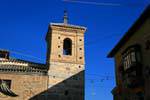 Bell tower El Salvador, Toledo, Spain.