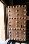 Toledo, studded door, living Middle Ages, Spain.