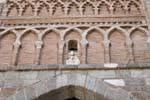 Toledo, Puerta del Sol, architectural detail, Spain.