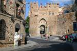 Toledo, Puerte del Sol, Spain.