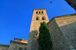 Tower of the church of the convent of Santo Domingo el Antiguo, Toledo, Spain.