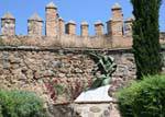 Toledo, sculpture outside the ramparts, Spain.