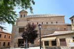 Exterior view of the El Transito Synagogue Toledo, Spain.