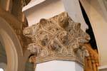 Finesse decorative pillars, Synagogue Santa Maria la Blanca, Toledo, Spain.
