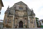 Úbeda, facade of the Sacra Capilla del Salvador, Spain.