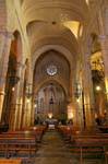 Úbeda, the nave of the church of San Pablo, Spain.