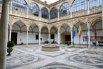 Úbeda, Patio de la Casa de Los Torres, Spain.