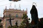 Monument to the Virgin, Palacio de la Generalitat, Valencia, Spain.