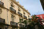 Valencia, a facade between other, Spain.