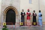 Preparation of corpus christi, Xativa, Spain.