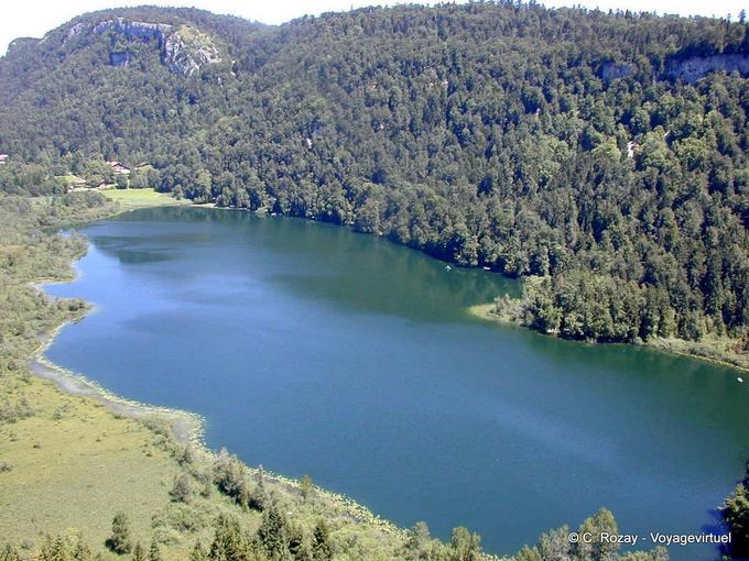 Lake Bonlieu, Jura - Franche-Comté, France